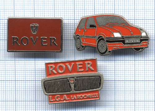 Lot pin logo rover - de, pin's
