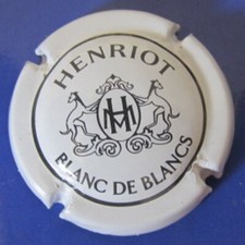 Belle capsule de champagne HENRIOT n°52 BLANC DE BLANCS