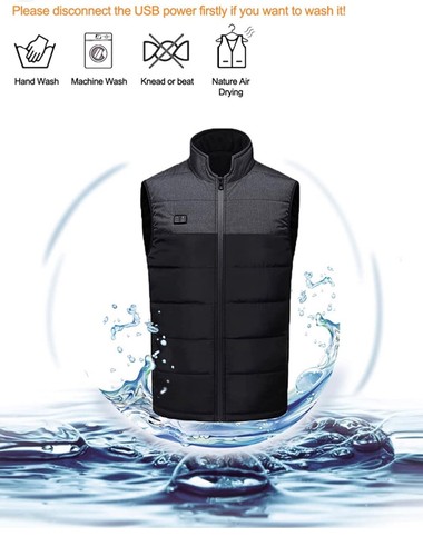 Veste chauffante électrique - chauffante,