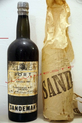 Ancienne bouteille porto - bouteille,