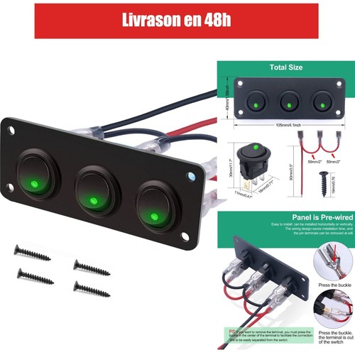 Runcci yun interrupteurs led - runcci-yun,