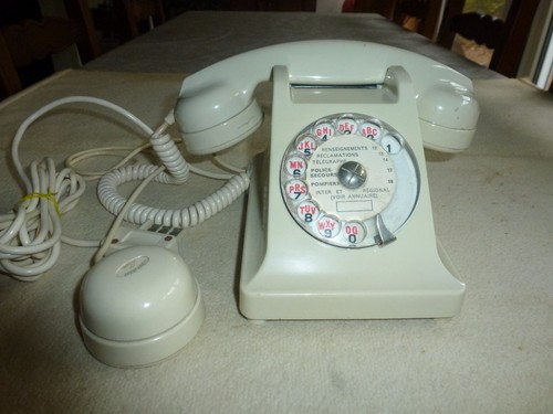 Superbe telephone bakelite - bakelite, bci