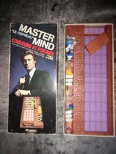 Vintage Jeu Master Mind Le Cerveau Couleurs et Formes Capiepa 77 -manque 1 jeton