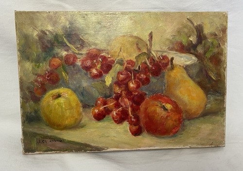 Ancien huile sur - ancien, toile