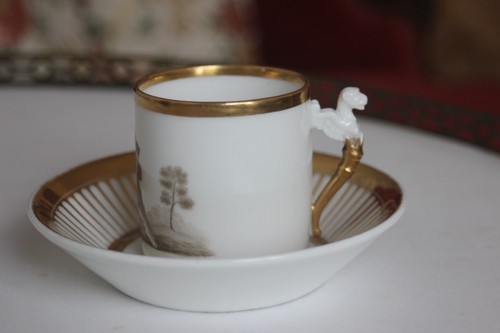 Tasse litron porcelaine de - litron,