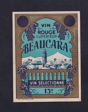Ancienne étiquette   Alcool