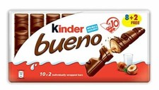 Barre Kinder Bueno, noisette