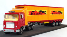 MAJORETTE 3062 1:60 GMC Double Containers  Fast Trucking   1/60