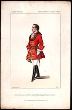 Lithographie. Théatre. Coudere dans Marco Spada. Vers 1855