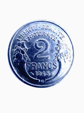 v35_0864 - 2 francs Morlon 1945 ,C, Castelsarrasin F.269/7 réalisé 280 €