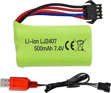 Batterie Li-Ion 7,4V 500mAh