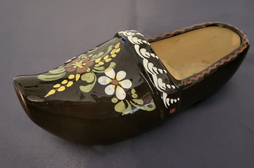 Sabot peint main vernisée - peint,