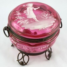 Rare Bonbonnière MARY GREGORY