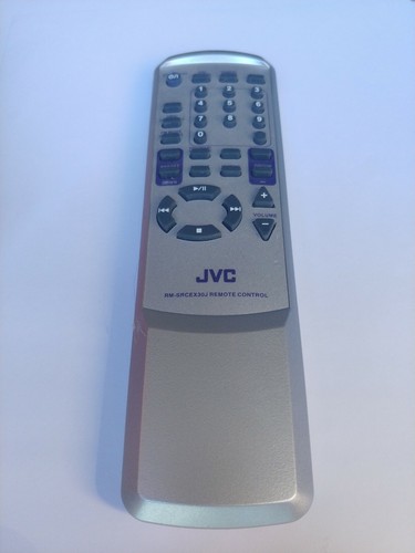 Jvc srcex30j audio - rm-srcex30j, remote