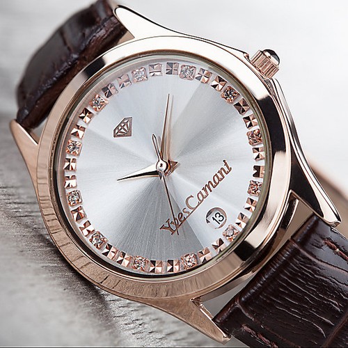 Montre yves camani - montre, golden