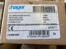 3 x fusibles Hager Hgr