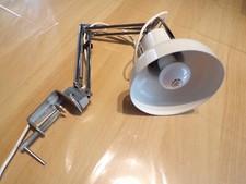 Lampe articulée vintage avec pince étau