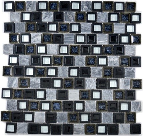Mosaïque translucide verre