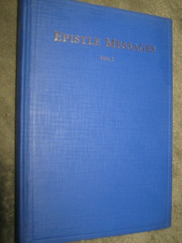 Epistle messages volume - epistle,