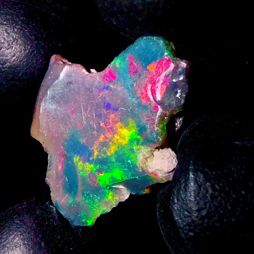 Opal rough naturel feu - ,,