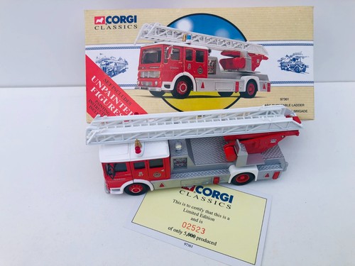 Corgi pompier camion - pompier,