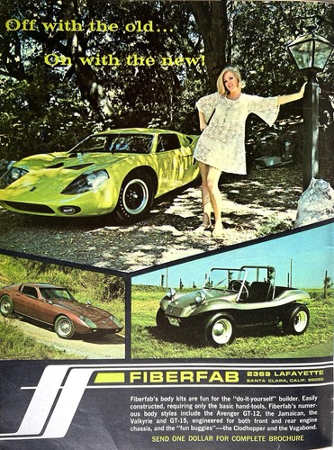 1972 fiberfab kit car sexy - kit,