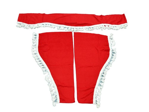 Pièce ensemble rouge - pièce,