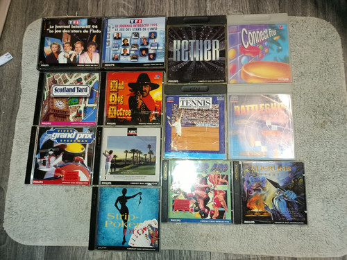 Philips cdi lot jeux - de,