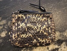 Tres beau porte monnaie porte cartes Python Jerome dreyfuss authentique