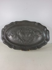 Important plat decoratif