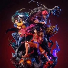 ✅ Figurine One Piece – Luffy, Law et Kid 22 cm – Statue de Collection Premium