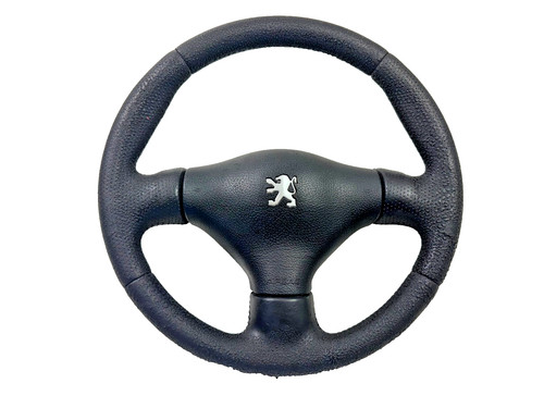 Volant peugeot 206 cuir noir - 206,
