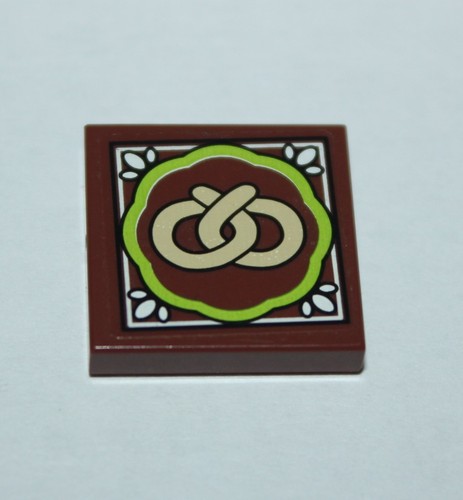 Lego redbrown tile 2x2 with - tile,
