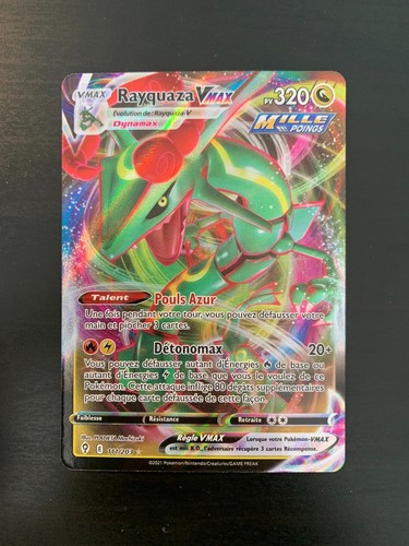 Carte pokémon rayquaza vmax - carte,