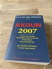 Akoun 2007 la cote des peintres