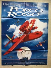 Porco Rosso- Affiche originale cinéma EO 1995 French Poster Hayao Miyazaki