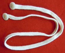 MARINE WW1 WW2 JUGULAIRE DE BONNET DE MARIN BACHI FRANCE 1918-1940 ORIGINAL