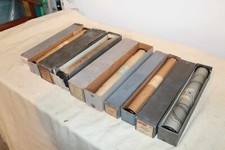 ancien lot5 rouleau de papier perforé pour orgue de barbarie ou piano mécanique 