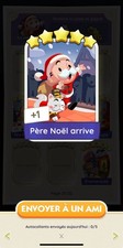 Carte Monopoly Père Noël Arrive 5 Étoiles