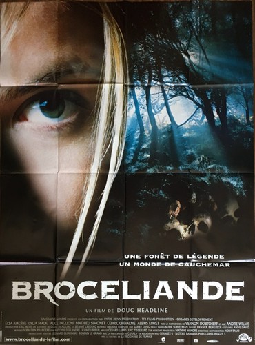 Affiche cinéma broceliande - affiche,