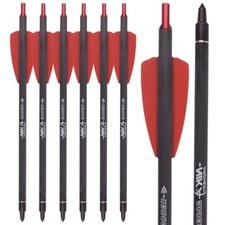 6pcs Flèches d'arbalète en Carbone 7.5 Pouces Boulons d'arbalète pour Pratiqu...