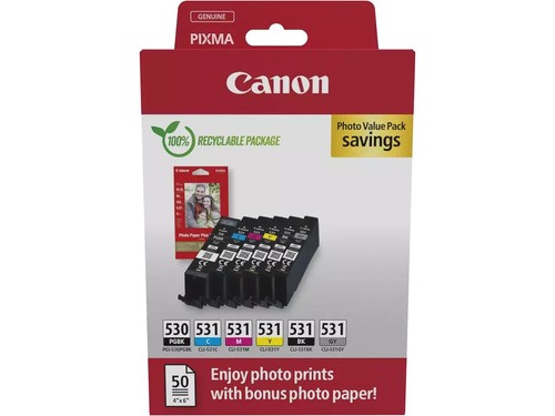 Pack cartouche canon 530 - cartouche, +