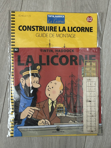 Construire licorne tintin - construire,