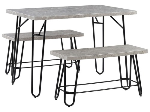 Beliani table bancs - bancs,