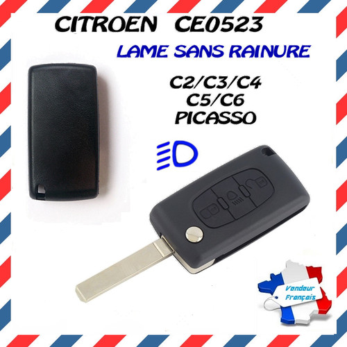 Coque clé plip boutons - plip,