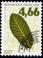 FRANCE PREOBLITERE TIMBRE STAMP N° 238 " FEUILLE DE NOYER " NEUF xx LUXE