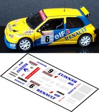 DECALS 1/43 RENAULT CLIO MAXI