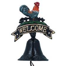 Cloche de bienvenue de coq de