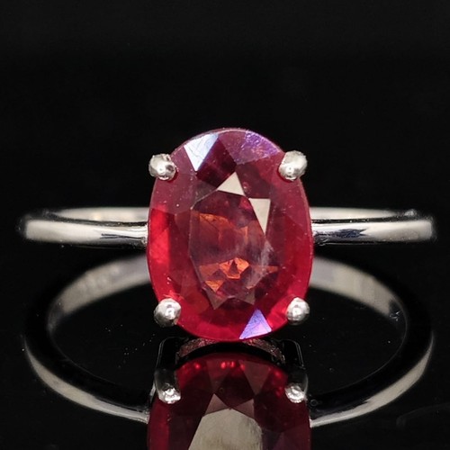 Bague ovale argent sterling - ovale,