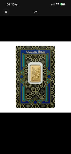 lingot or 5g Gold Plated 9999